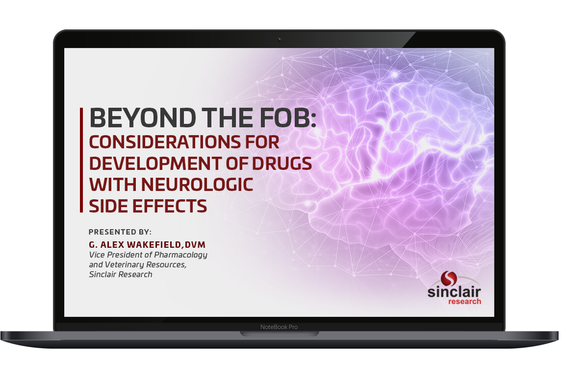 Beyond the FOB: Considerations for development of drugs with neurologic side effects