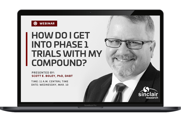 how do i get into phase 1 trials with my compound webinar laptop